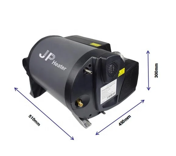 

JP 4KW dies el Petrol LPG Combi +2KW Electric Air and Water Heater for RV Motorhome Campervan Camper RV Similar to Truma