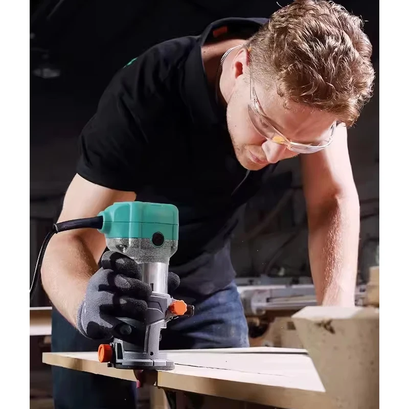 Wood Router Base Dust Cover Milling Trimming Machine Base Compact Plunge Router Trimming Machine Milling Stand Trimmer Base Tool