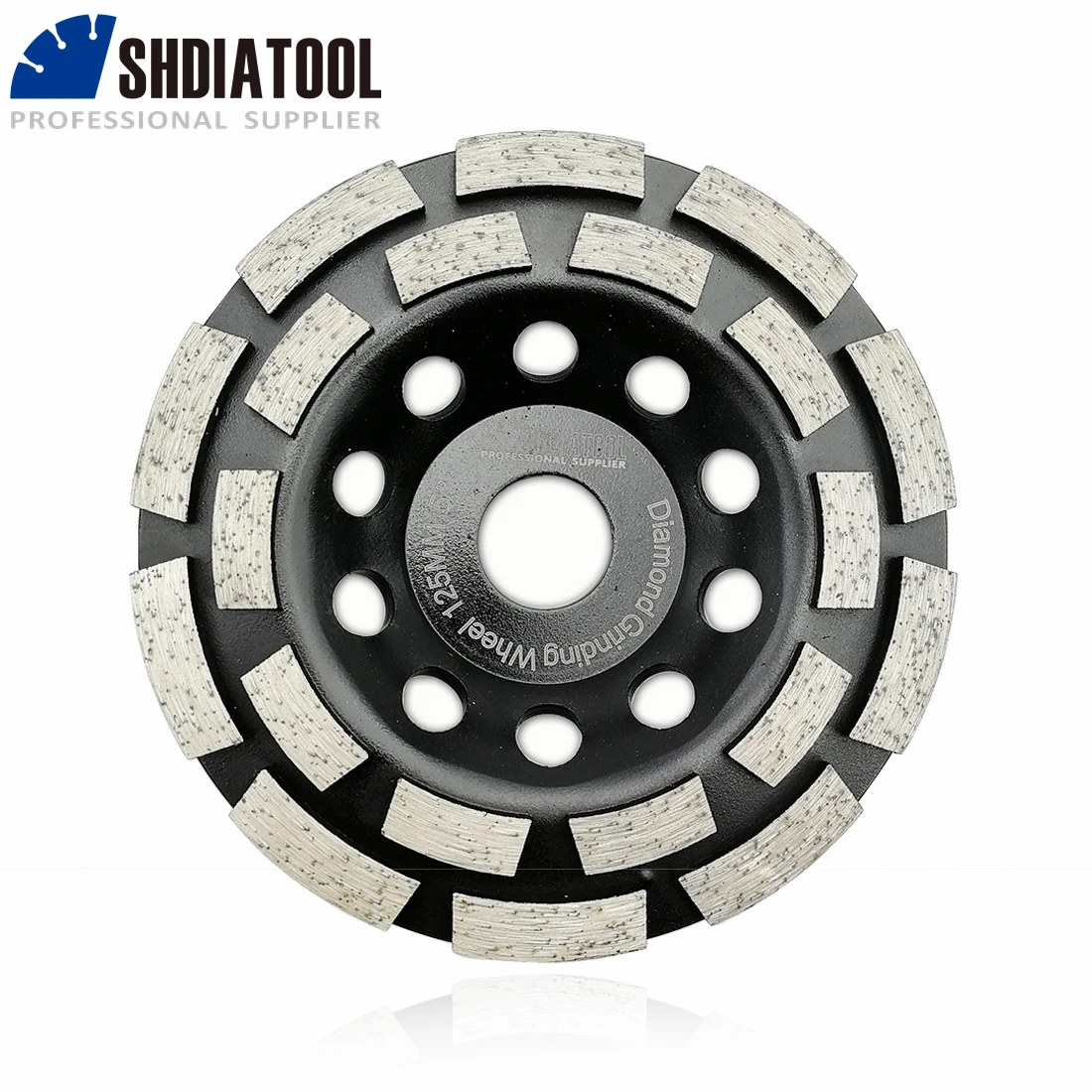 

SHDIATOOL 1Pc Diamond Grinding Cup Wheel Turbo Row Concrete Masonry Brick Construction Angle Grinder Mater Disc Marble Masonry