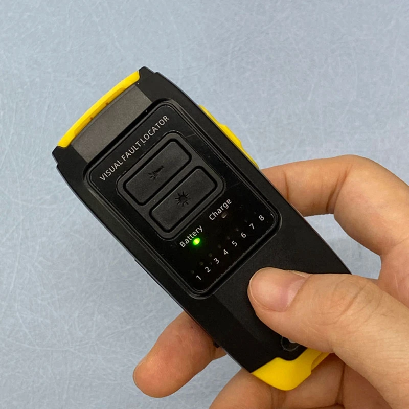 Super SaleVisual Fault Locator 15mw Optic Fiber Cable Tester FC/SC/ST Connector RJ45 Cable Test Optical Red Laser VFL