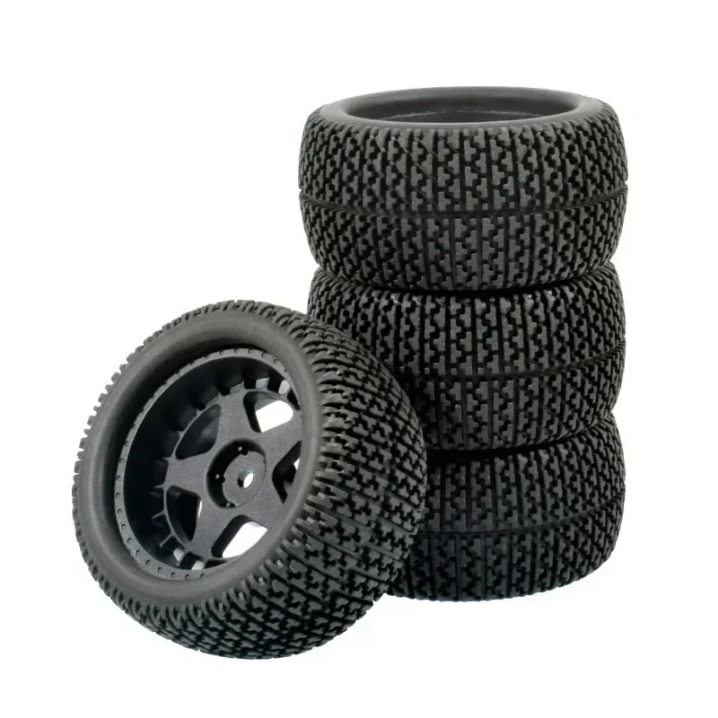 

75mm Off-Road Tyre Wheel Tires for Wltoys 144001 144010 124007 124016 124019 Fit 1/10 1/12 1/14 RC Car HSP