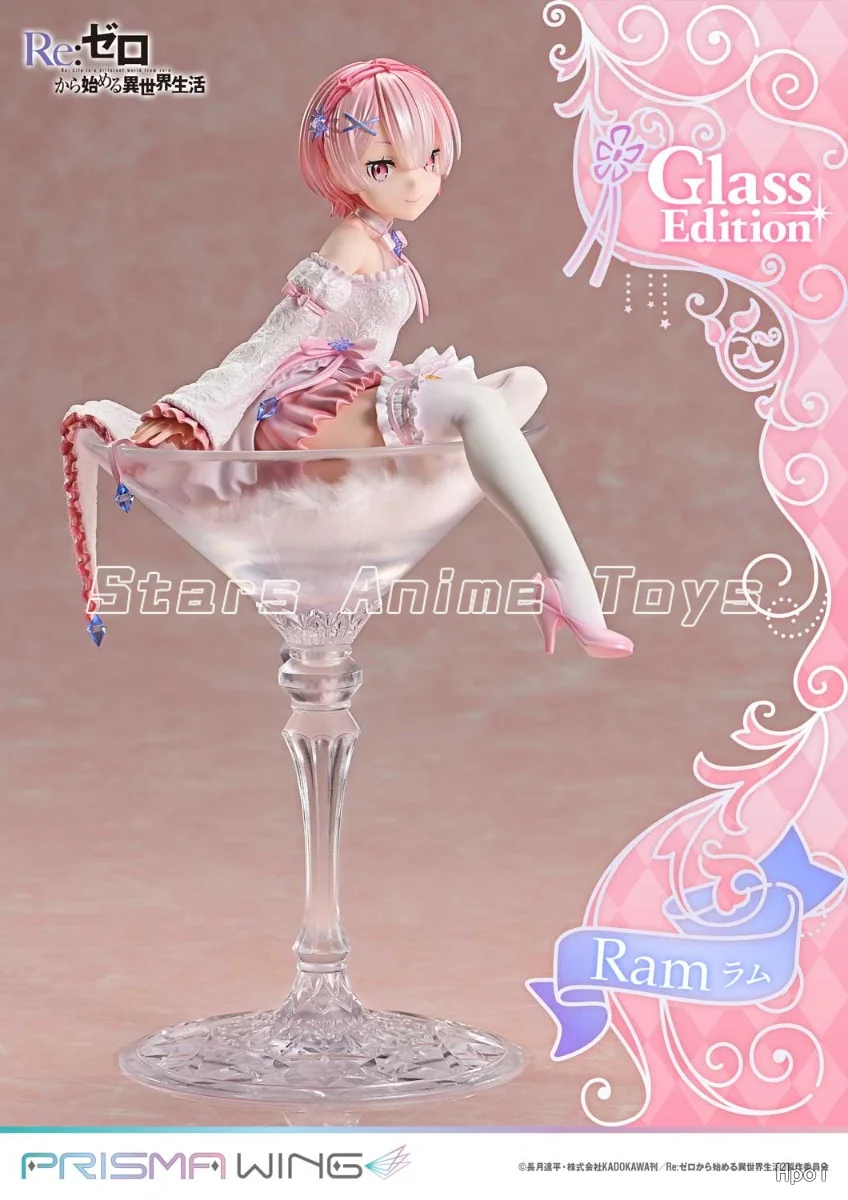 【先行販売】オリジナル プライム1スタジオ PRISMA WING Re0 RAM グラスカップ 1/7 アニメーションフィギュア おもちゃ ギフト コレクションモデル