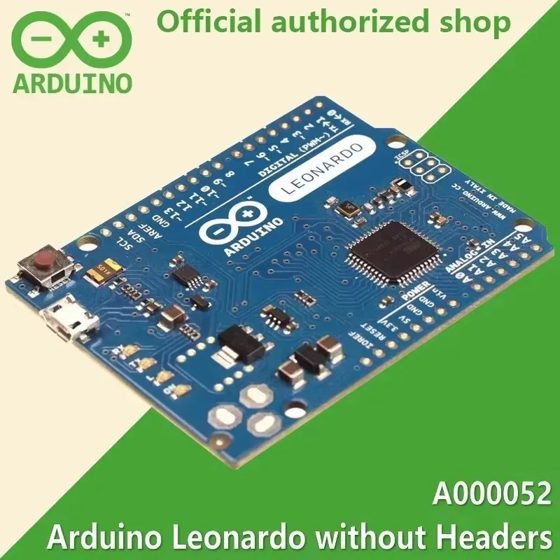 arduino-leonardo-ヘッダーなし-a000052-atmega32u4-開発ボード-イタリア輸入新品オリジナル正規品
