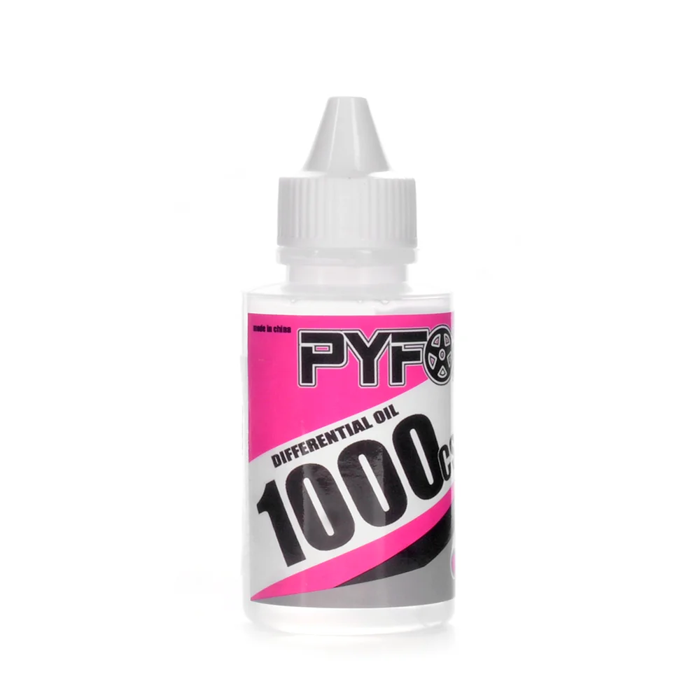 PYFORE 1000CS-500000CST Konzentrationsdifferentialöl 60 ml RC Fernbedienung Modell Crawler Auto Differentialöl Hohe Reinheit