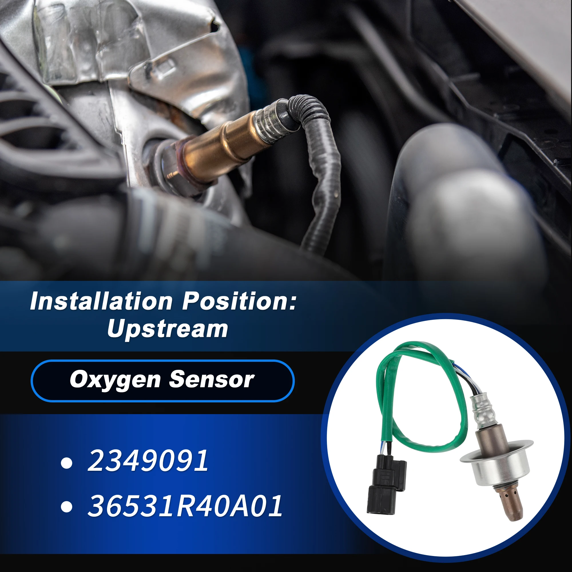 UXCELL Upstream Oxygen Sensor for Honda Accord 2.4L L4 2008-2012 1pcs