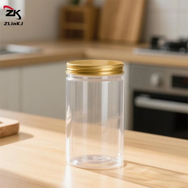 1個入り透明包装瓶、アルミ蓋付き密封ジャー、PETプラスチッ - Food Packed Snacks のレビューと価格