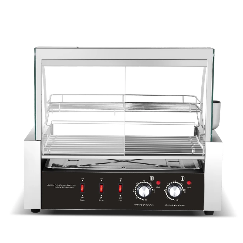 Commercial Hot Dog Machine Hot Dog Rollers for Efficient Sausage Grilling