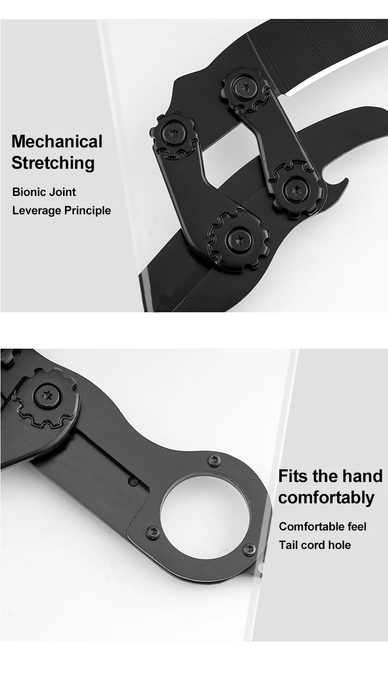 Description Picture 6 of itemHot Sale Survival Folding Blade knife Newest Karambit Sliding Knife PocketKnife Hunting Tactical knives EDC Tools