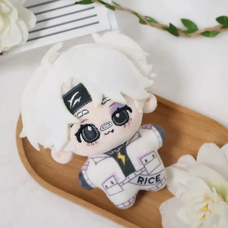 

Stuffed 10cm Anime Identity V Prisoner Rice Starfish Cartoon Plush Doll Toy Dress-up Children Adults Collectible Cotton Gifts
