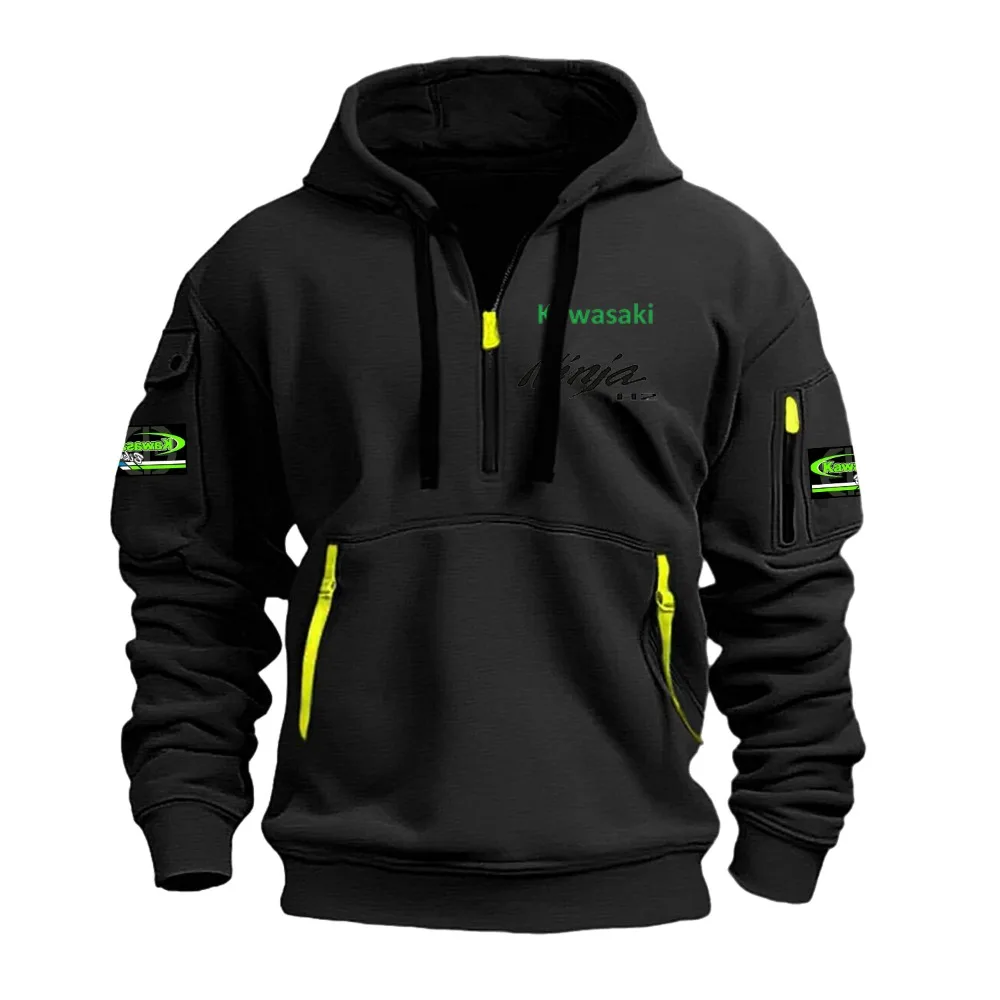 Мужская толстовка с капюшоном Kawasaki Uniform 2025 года