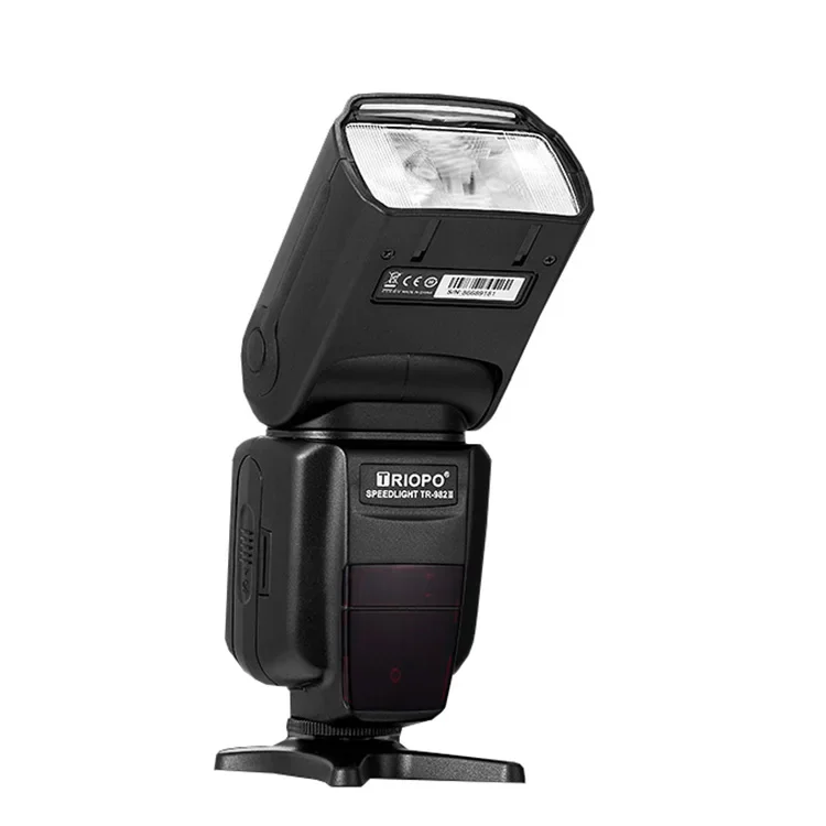 Triopo photography dlsr speedlite flash light with remote control flashing lights for Canon speedlight