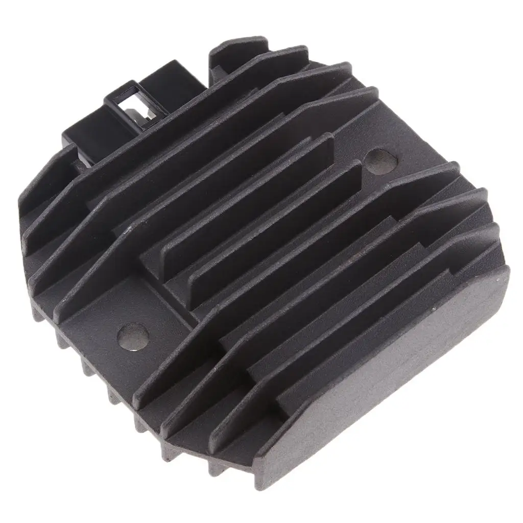 Motorcycle Voltage Rectifier Black Iron 6 Pin Power Part for Kawasaki VN750 A10-A6F KLF300 Bayou 89-98