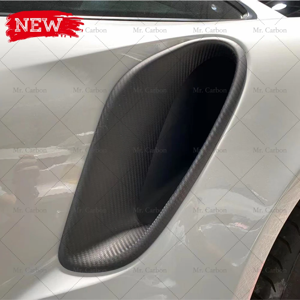 ДЛЯ PORSCHE 911 991 991.2 TURBO S CARRERA 2012-2018 КОМПЛЕКТ SUCHY CARBON SIDE VENTS TRIM BODY 991 ЗАДНЕГО крыла AIR INTAKE DUCT RACING