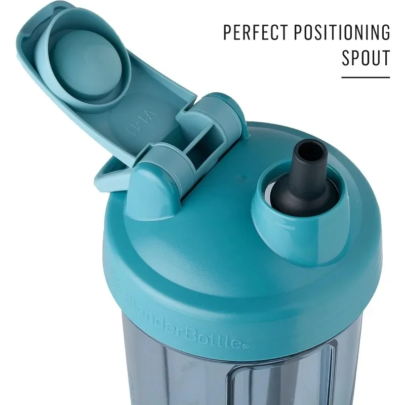 Tazze Shaker Strada con cannucce in Silicone, (2 bottiglie da 24 once e 2 cannucce), nutrizione sportiva, spedizione gratuita