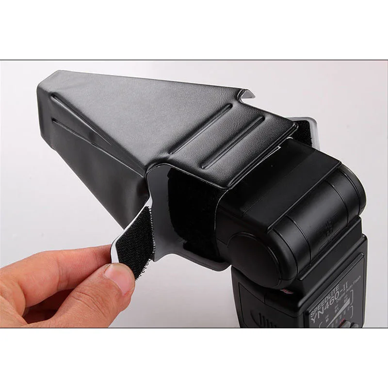 Universal Photo Flash Light Diffuser Softbox Foldable Snoot Beamr Reflector for Canon Nikon Yongnuo Pentax Speedlite