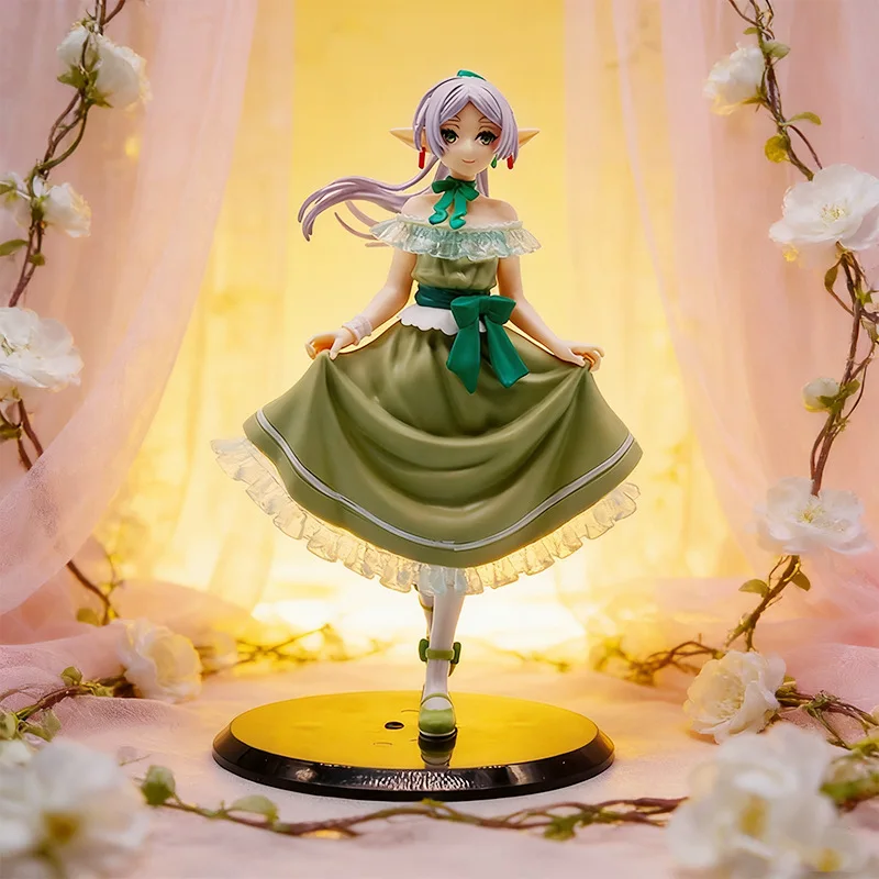 

Sousou No Frieren Frieren Anime Elf Girl Dress Figure Desktop Decoration Collectible Statue For Anime Fans And Collectors