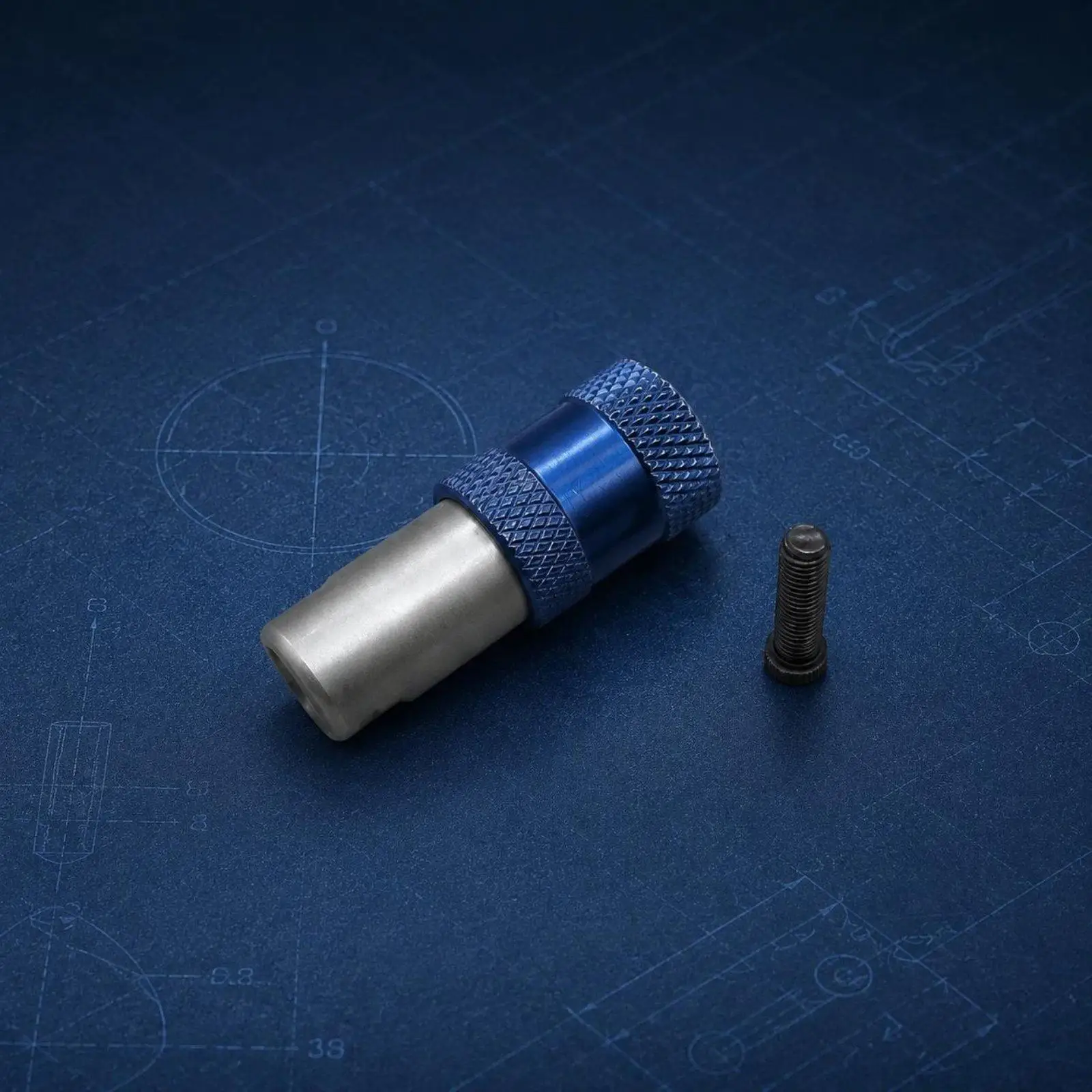 1/4 Inch Hex Shank Drill Chuck Adapter Reversible Bit Holder Steel Tool for Everyday Screwdriving