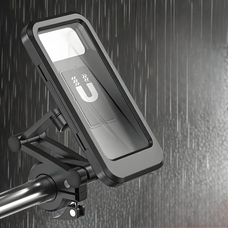 Universal Waterproof Motorcycle Bike Mobile Phone Holder 360° Swivel Adjustable GPS Support for Bicycle & Cellphone image 4