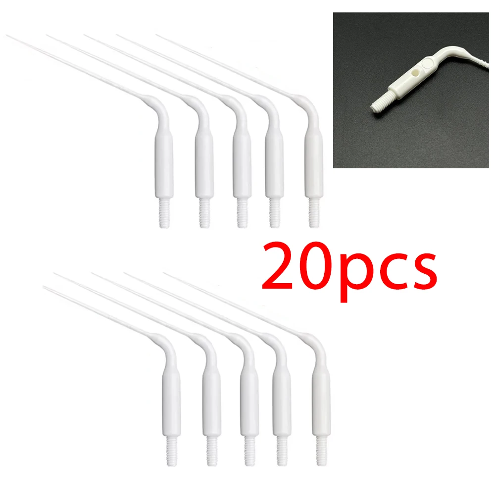 

20Pcs Dental Endo Irrigation Tips Sonic Air Scaler Handpiece Root Canal Cleaning Needles Endodontic Treatment Irrigator Tips