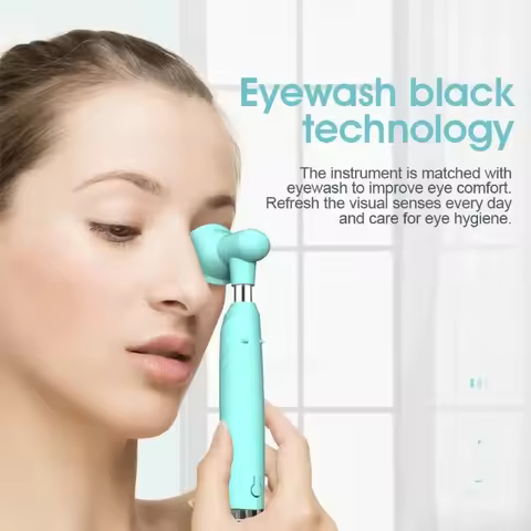 Electric 3in1 Eye Care Ultrasonic Eye Wash Water Sonic Wash Water Relieves Fatigue, Moisturizes S and Beautifies S
