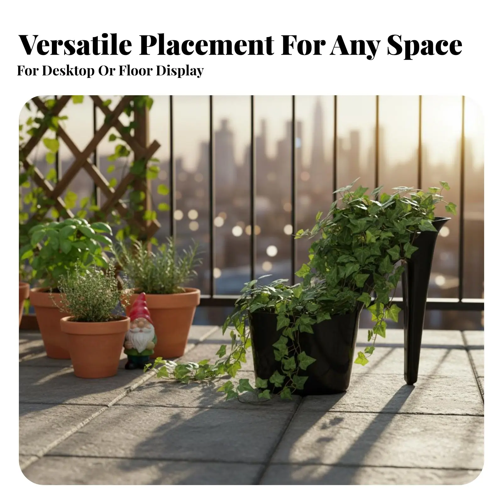 High Heel Flower Pot Distinctive Shape Shoe Shaped Planter High-Pump Shaped Planter Stylish Decor Lady Shoe Plant Pot