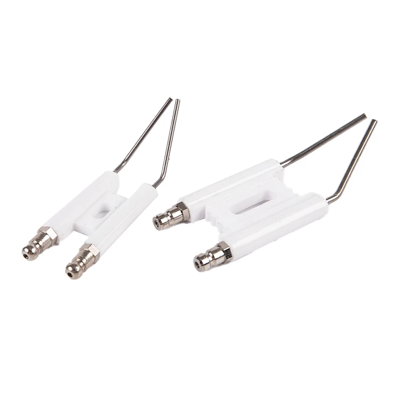 1pcs H Type Ignition Electrodes For Oil Burner BT10 Ceramic Electrode Ceramic Ignition Double Pin