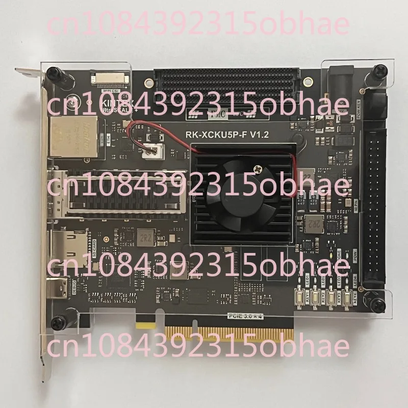 Ku5p Development Board Fpga Development Board Xcku5p Fmc Hpc Qsfp28 100g Optical Port Pcie3.0
