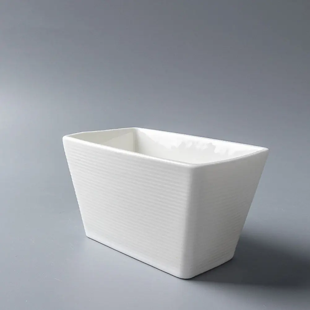 2Pcs Ceramic Tea Bag Storage Holder Sugar Packet Dispenser for Kitchen Cafe Office Desktop Small Items Organizer Modern Clean