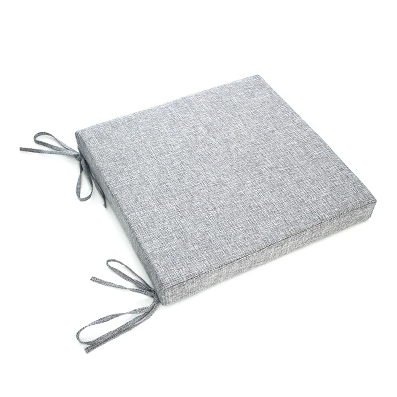 

Outdoor Chair Cushion Square Corner Seat Cushions For Patio Furniture Garden Couch Pads, Indoor Dining Chair Pad