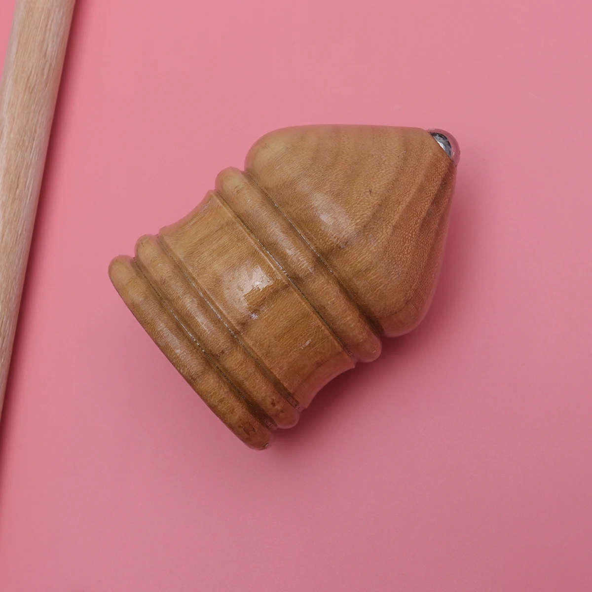 

Solid Wood Spiral Fitness Toy Gyro Peg-top Elderly DIY Tops for Kids