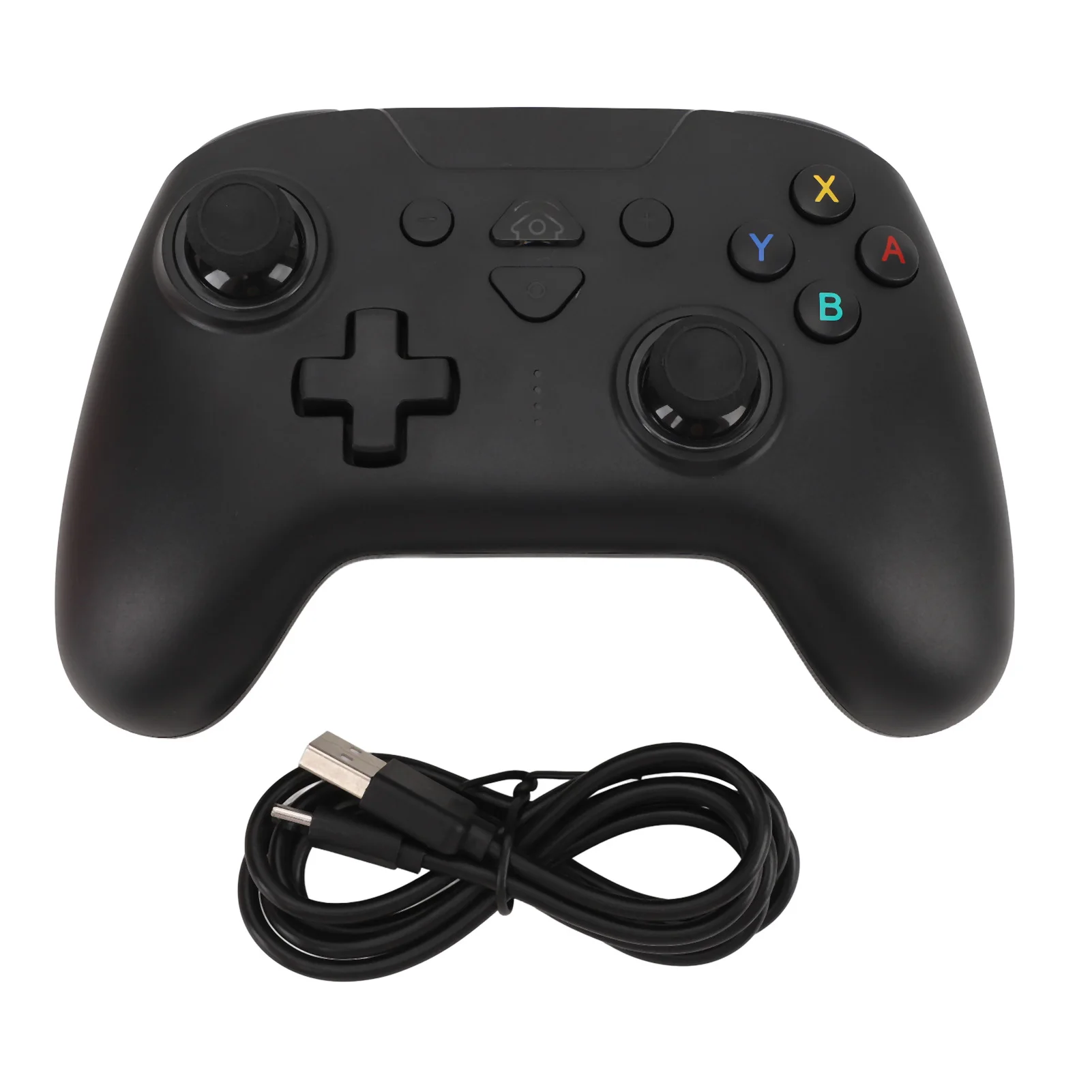 Bluetooth Controller Programmable Back Button 6 Axes Gyroscope Wireless RGB Light for Switch/Switch LITE/PC/IOS/Android/Steam