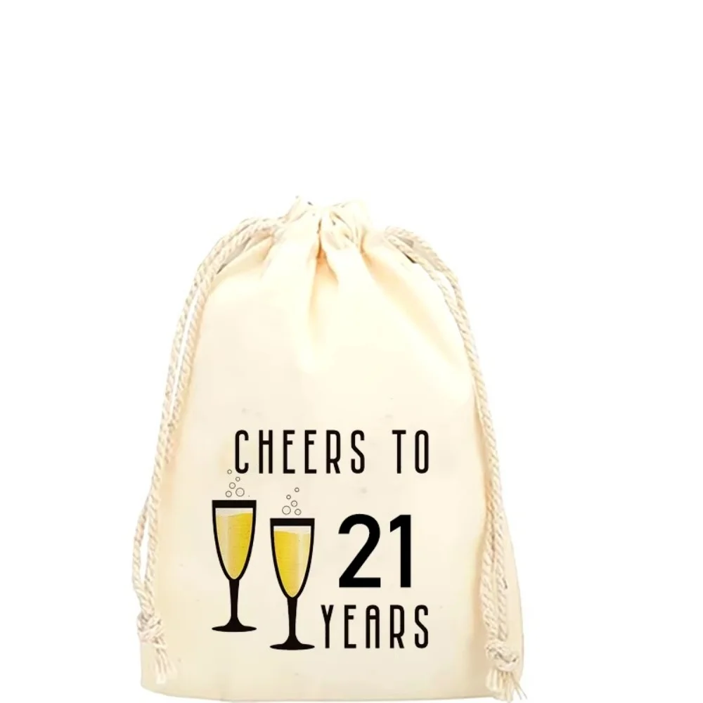 20 hangover kit gift bag Cheers to 16 21 30 40 50 60 Years 16th 21st 30th 40th 50th 60th adult Birthday party decoration favor