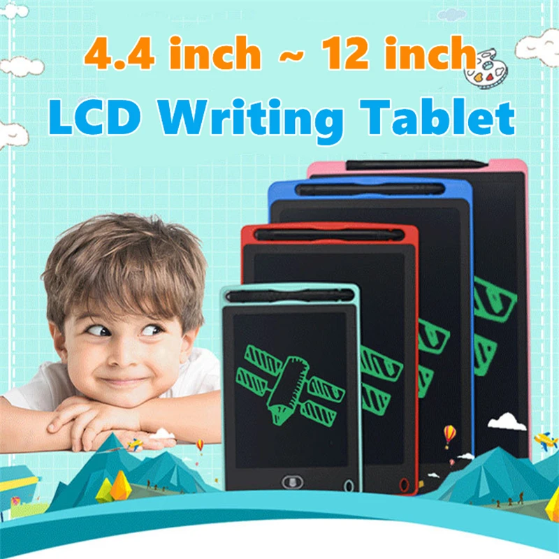 4.4/6.5/8.5/10/12 بوصة لوحة الرسم الإلكترونية شاشة LCD تابلت للكتابة الرقمية الرسم البياني أقراص الكتابة اليدوية الإلكترونية