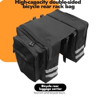 Camel bag bicycle tour duffle bag waterproof large capacity bicycle bag multi-room durable long-distance cycling storage conveni