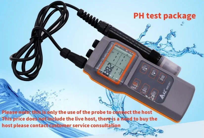 

AZ86031/86021/8403 Water Quality Tester - PH/DO/Conductivity/TDS Measuring with Electrode Probe & DO Stick