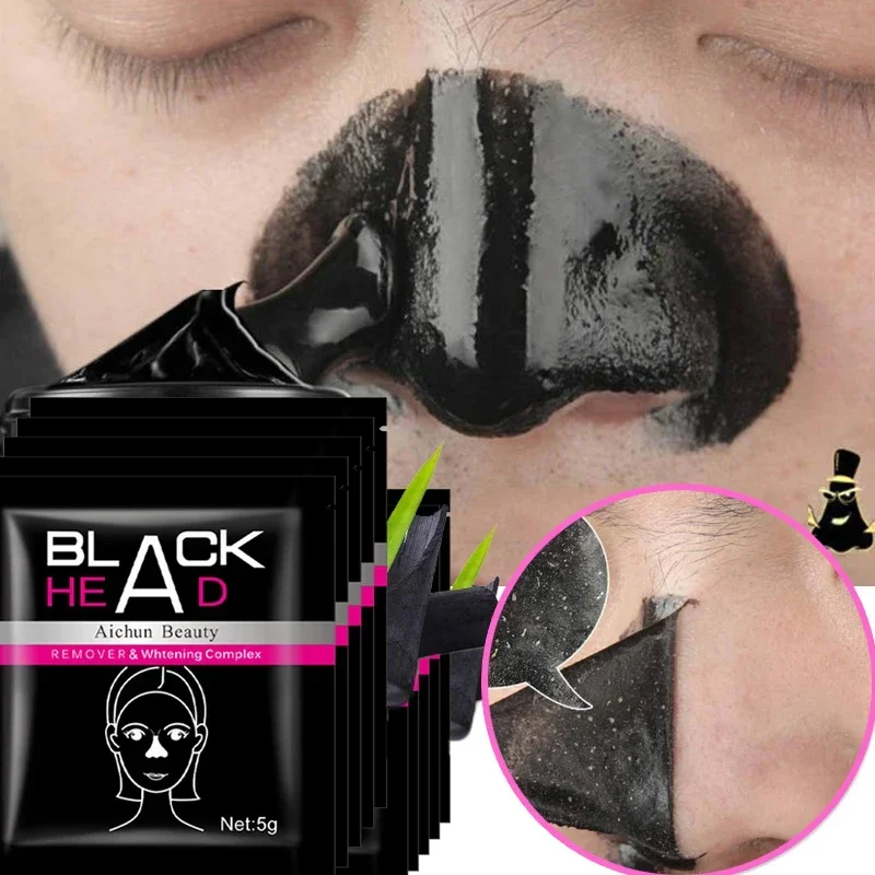 Oil-control Blackhead Remover Mask Nose Black Dots Acne Deep Cleansing Beauty Korean Skin Care Cosmetics for Women Men Face Mask