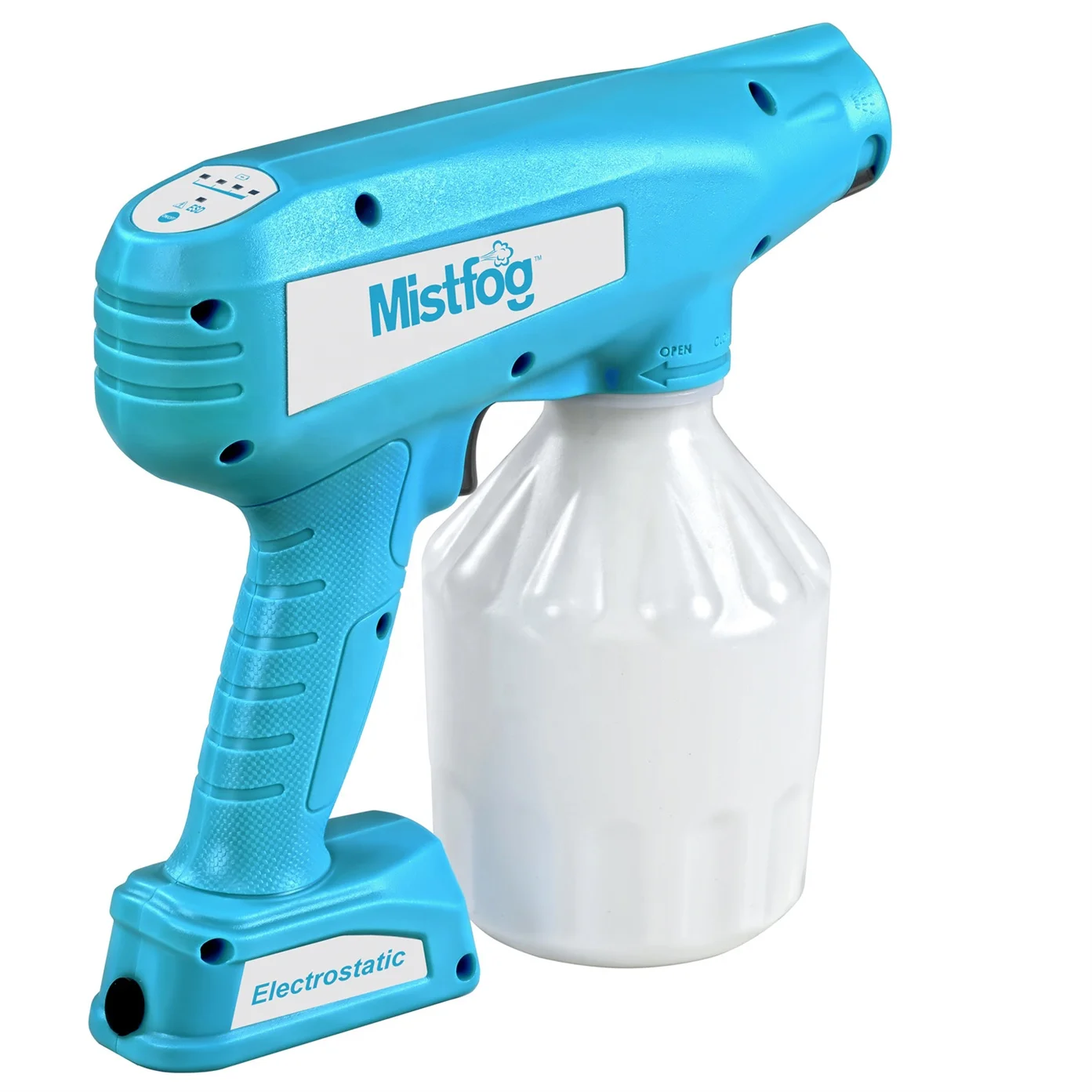 

Mistfog Advanced Electrostatic mist Sprayer Cordless Fogger Battery Ulv nano spray gun for Indoor Outdoor