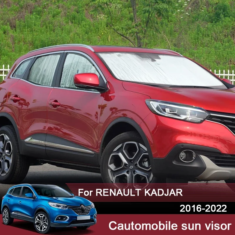 

Car Sunshades UV Protection Cover For Renault KADJAR 2016-2022 Window Curtain Sun Shade Visor Windshield Internal Accessories
