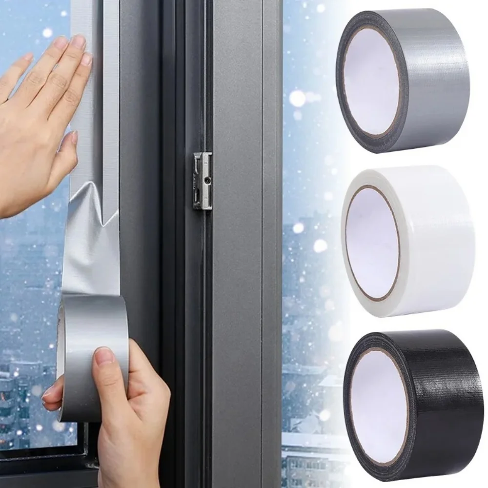 1 Roll Wind and Dust Window Weather Seal Tape Winter - Blocks Cold Air and Rain - No Residue - Dust Repellent - Easy to Apply