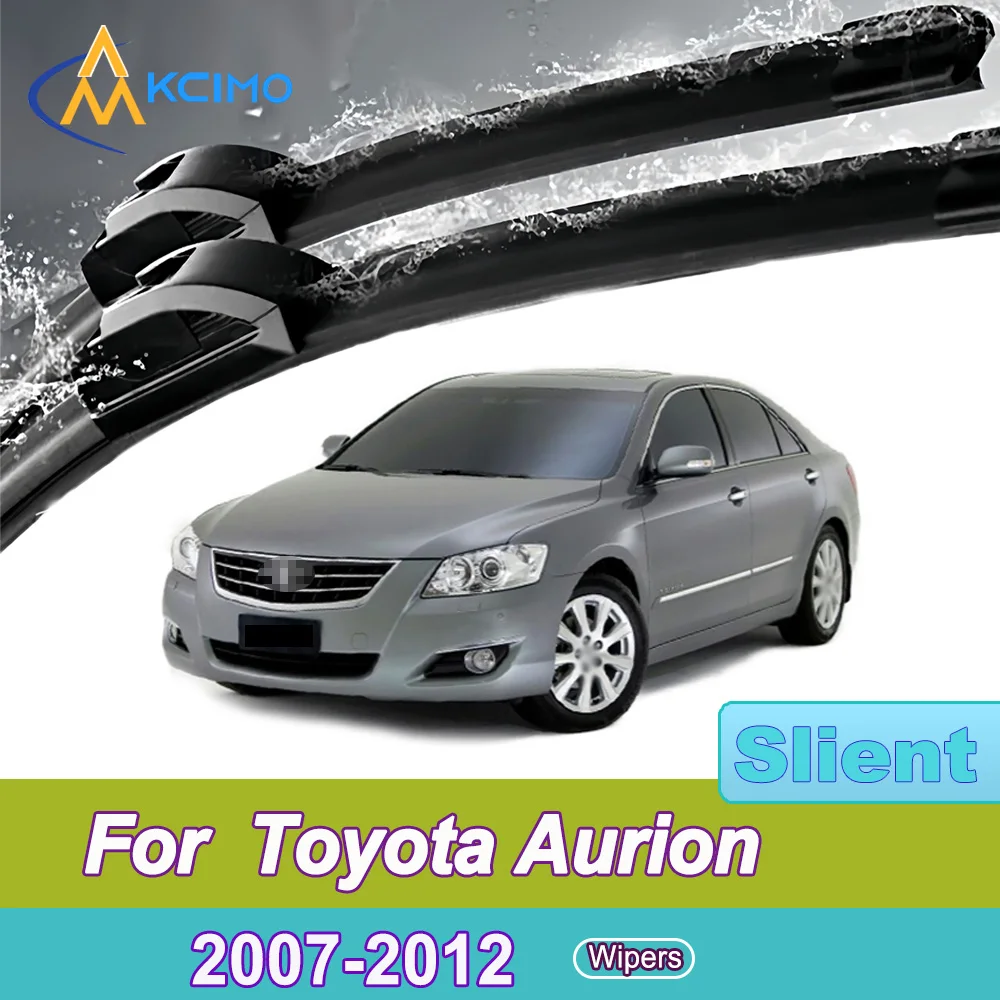 

Silent Beam Wiper Blades For Toyota Aurion XV40 2007-2012 Toyota Camry TRD Aurion Noise-Free Windshield Wipers High-Performance