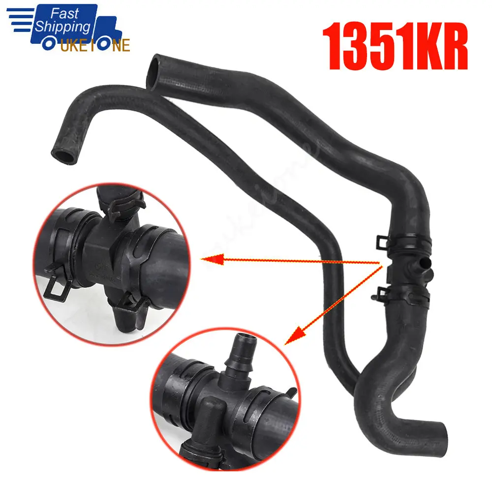 1351KR For Peugeot 307 Triumph 308 2.0L Radiator Hose Engine Coolant Lower Water Pipe Hose Car Accessories replace part 1351.KR