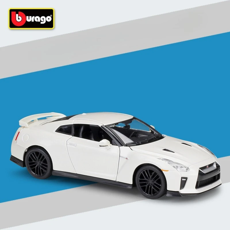 

Bburago 1:24 2017 GTR Sports Car Simulation Alloy Model Ornament Toy Gift Diecast Alloy Car Model Collectible