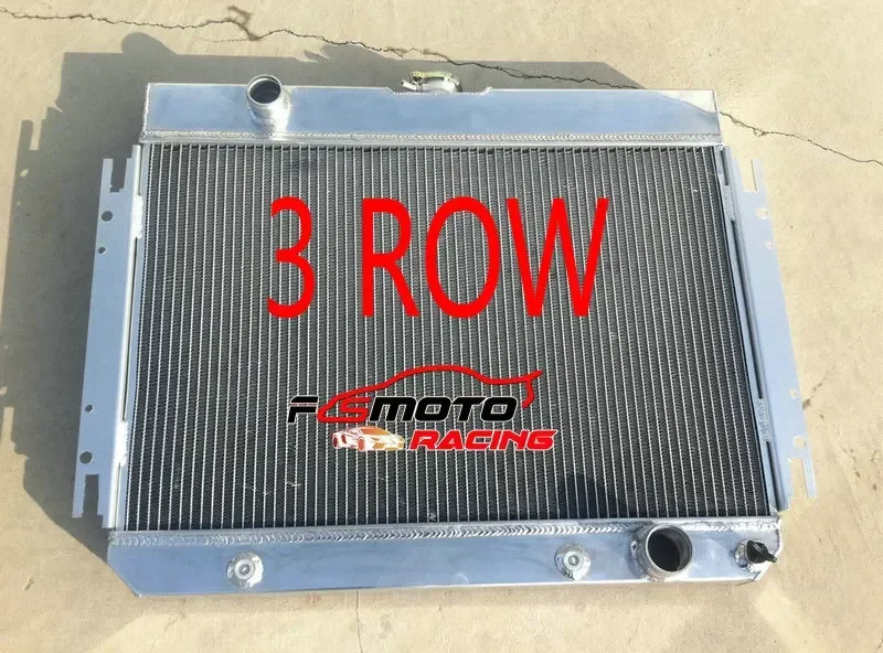 Radiador totalmente de aluminio para Chevy Bel Air/El Camino/Impala/Chevelle 1963 1964 1965 1966 1967 1968 1963-1968