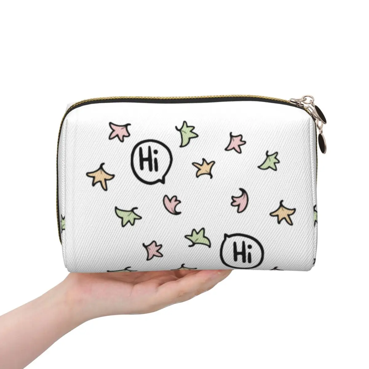 Heartstopper Women Cosmetic Bag Travel Makeup Organizer Pouch Toiletry Storage Dopp Kit Case