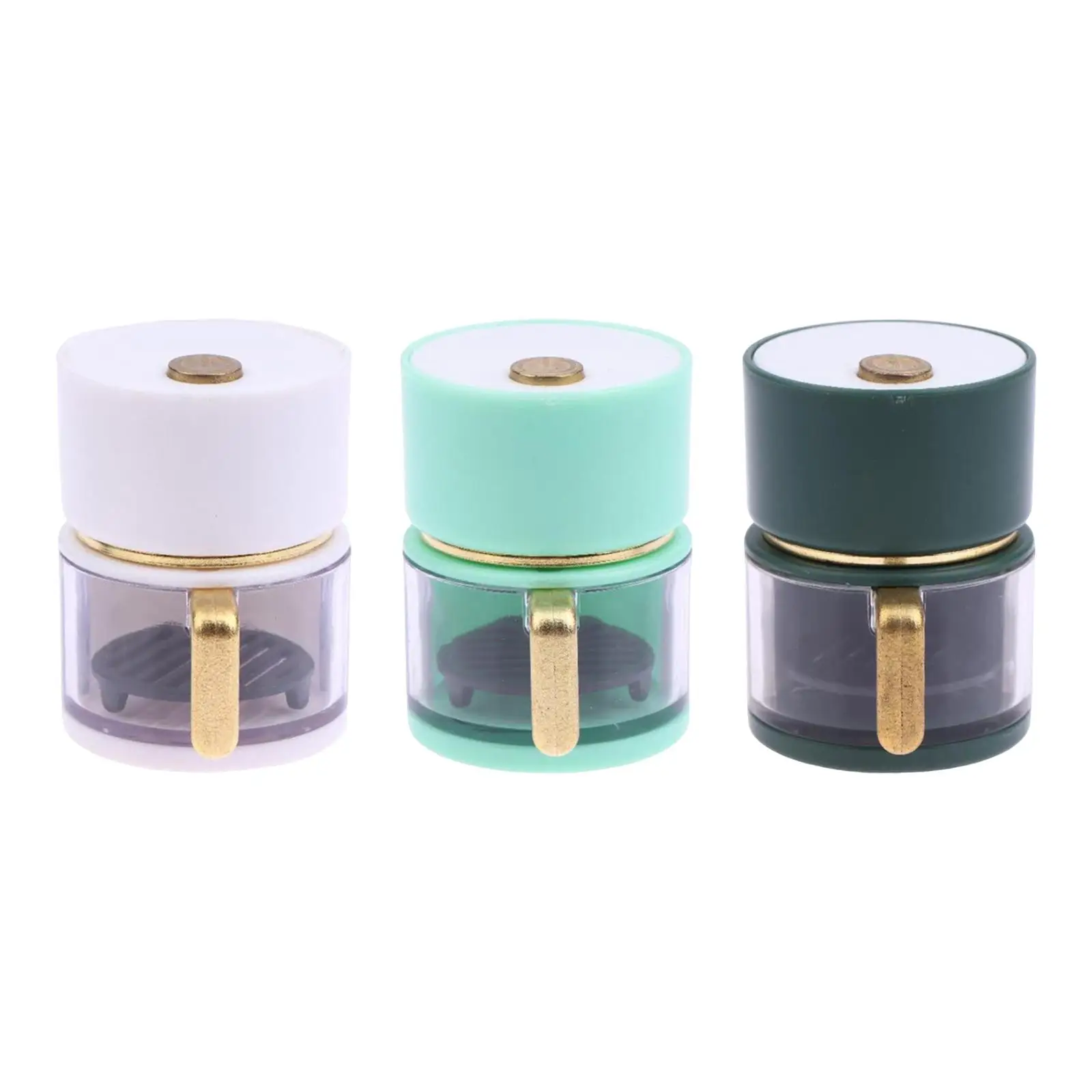 1:12 دمية تضيء مقلاة الهواء المهنية غرامة صنعة محاكاة دمية ديكور المشهد ديكور هدية عيد ميلاد حلية #1