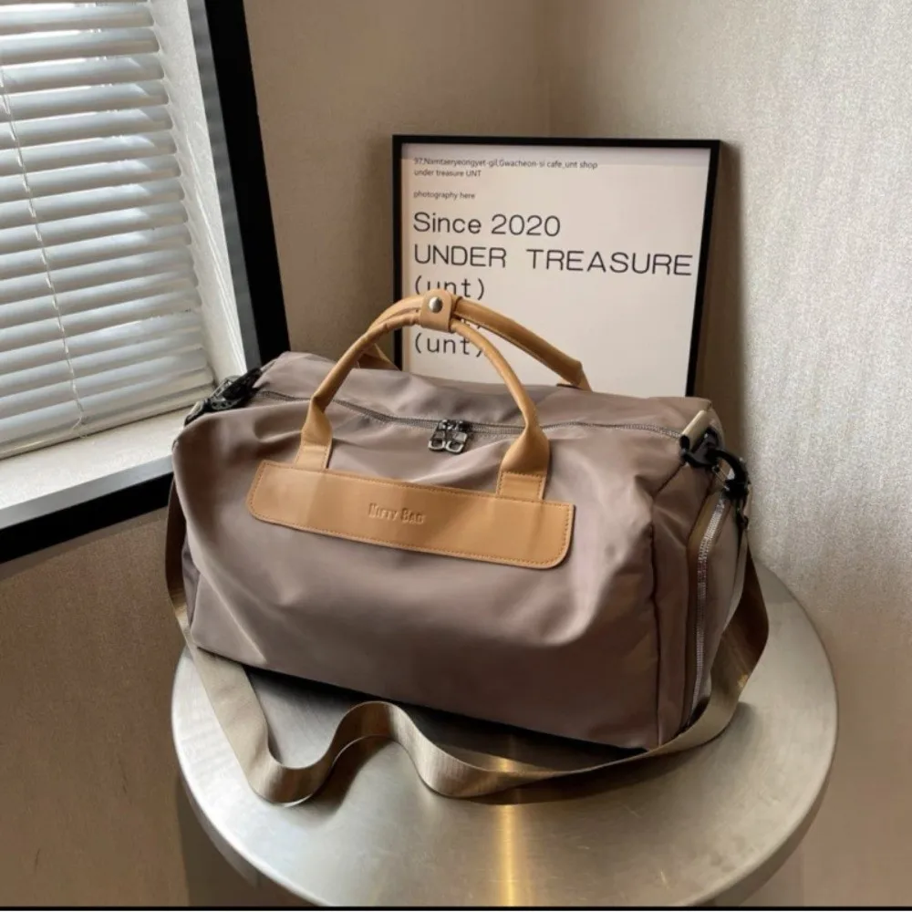 

Модная спортивная сумка большой вместимости с несколькими отделениями, дорожная спортивная сумка с отделением для сухого и влажного воздуха, легкая женская сумка для фитнеса