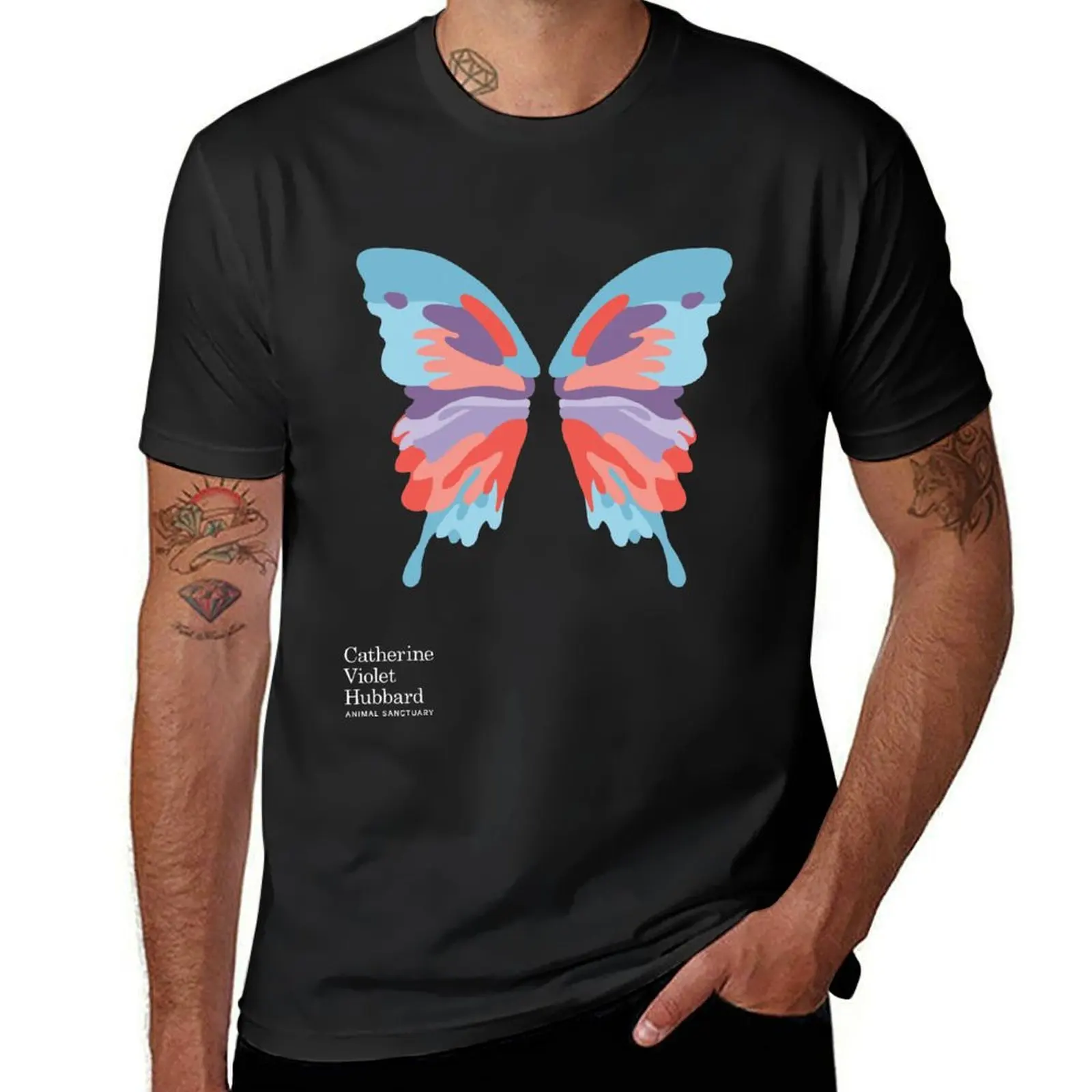 

Catherine's Butterfly - Dark Shirts T-Shirt summer 2025 baggy shirts new edition graphic t shirt vintage Men's t-shirts