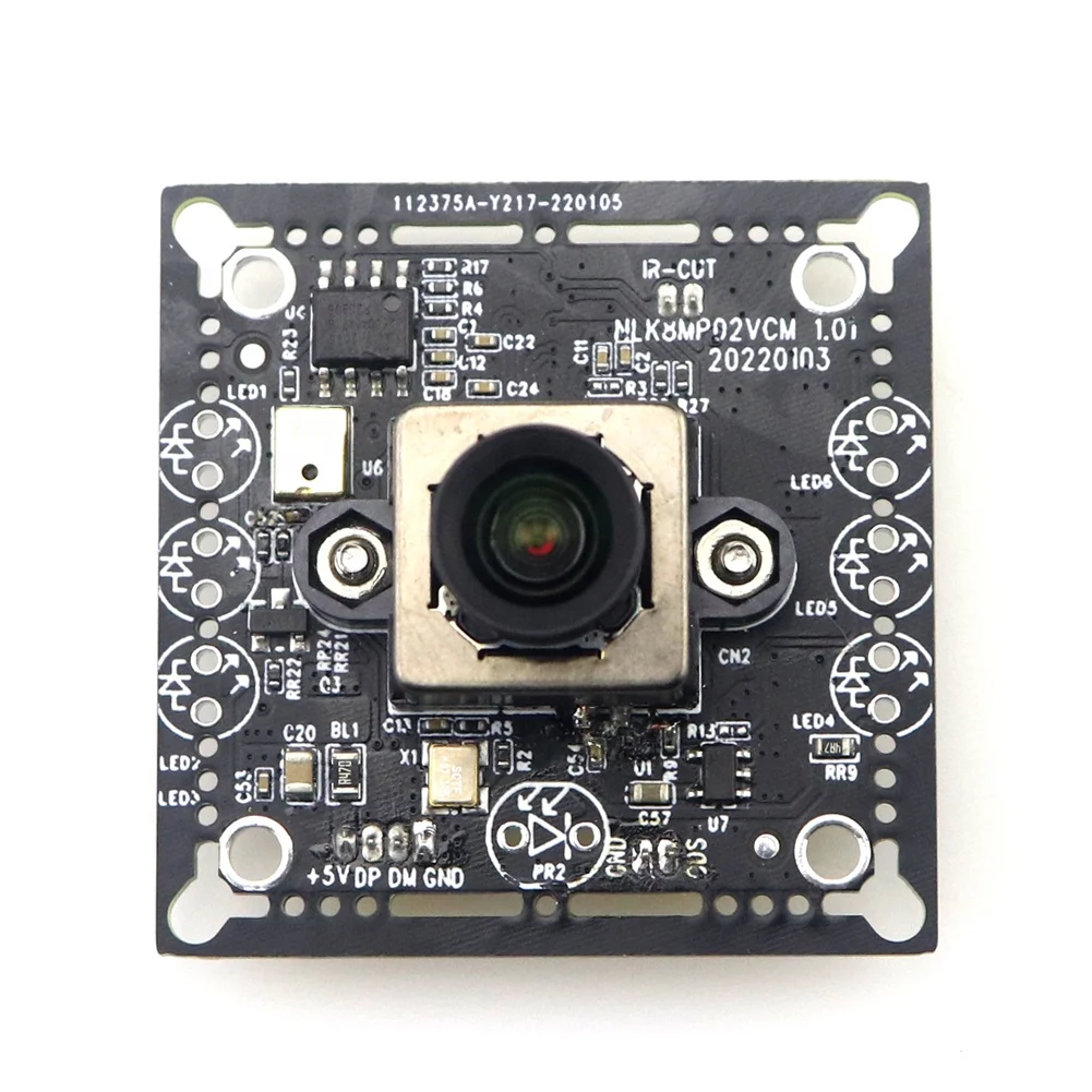 

High-Resolution 8MP Auto Focus Low light camera board for Industrial and Scientific Imaging Applications - 4K USB Camera Module