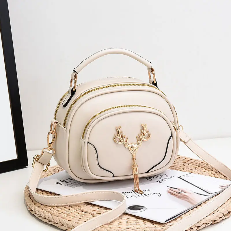 

Internet Celebrity Large Capacity One Shoulder Western Style Small Handbags Women2025New FashioninsCross-Body Student Korean Sty