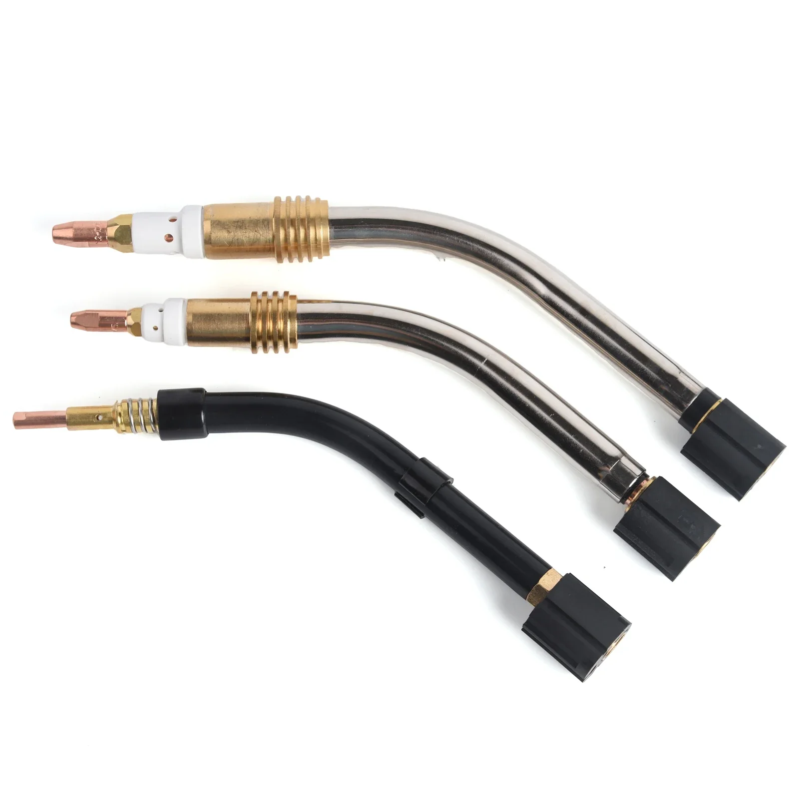 15AK 24KD 36KD Professional MIG MAG MB Welding Torch Air Cooled Contact Tip Swan Neck Holder Gas Nozzle European Type